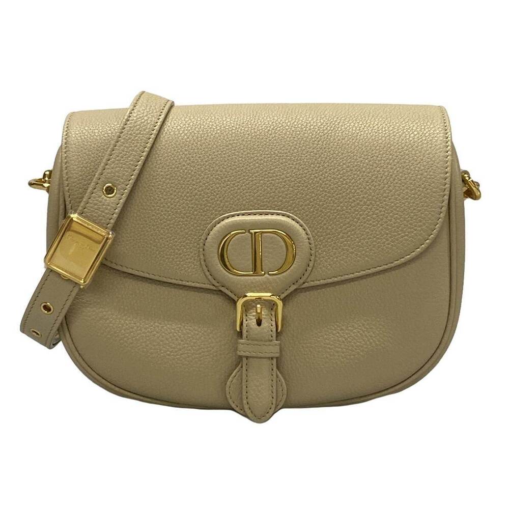 DIOR Christian Boy Bag Shoulder Beige